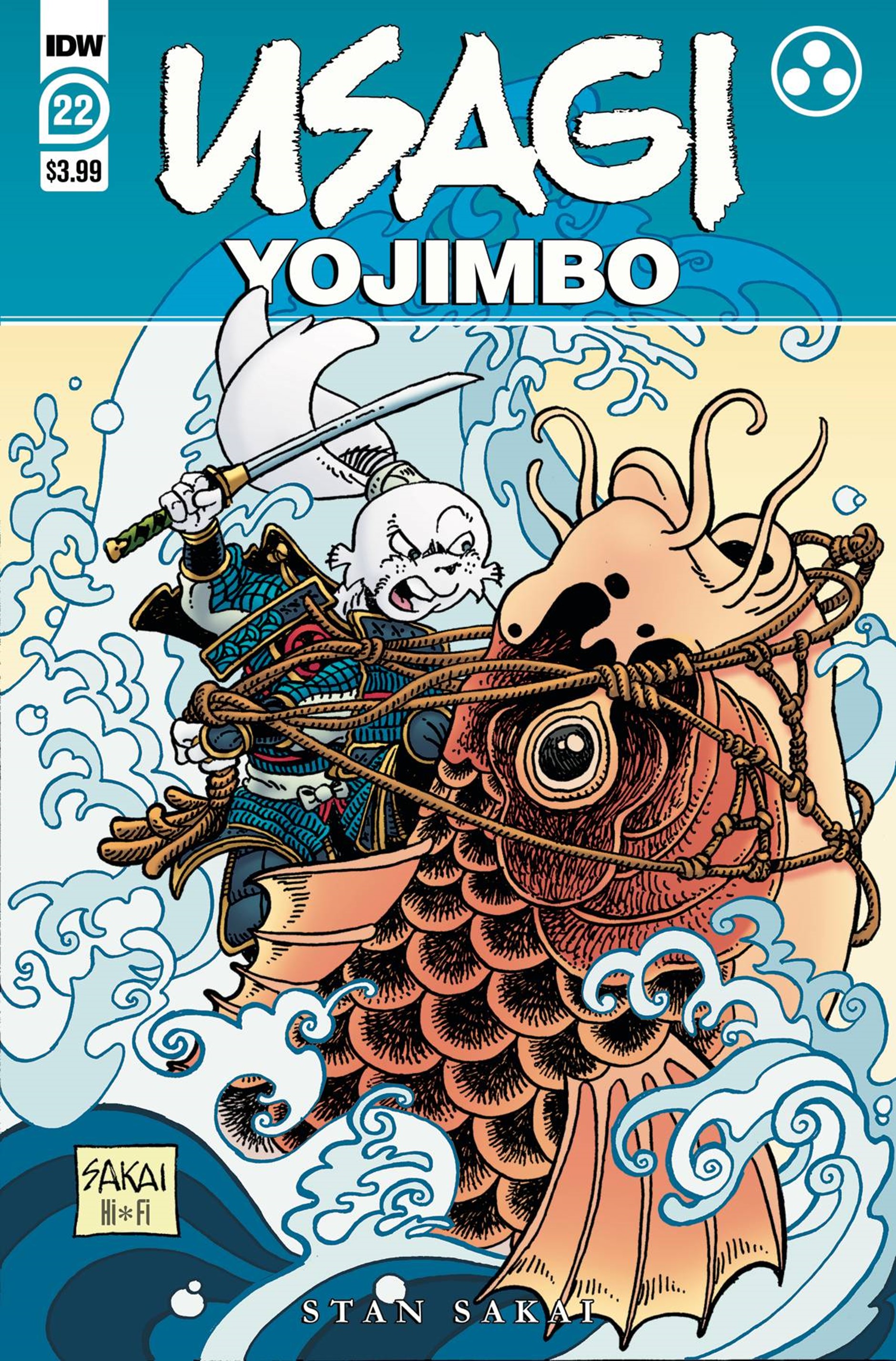 Usagi Yojimbo - #22 Cover