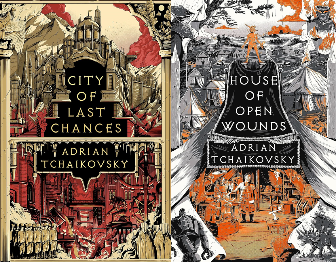 City of Last Chances and House of Open Wounds Covers