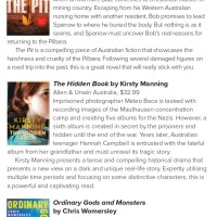 Canberra Weekly Column - Australian Fiction - 7 September 2023